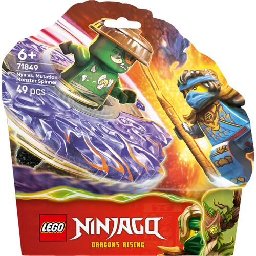 Lego Ninjago Nya Vs. Mutation Monster Spinner 71849