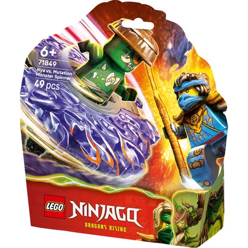 Lego Ninjago Nya Vs. Mutation Monster Spinner 71849 thumbnail 2
