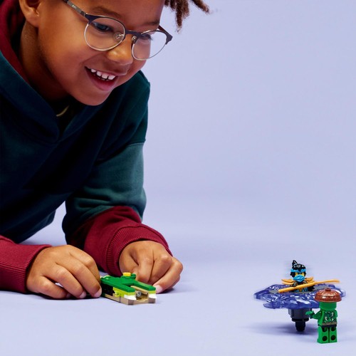 Lego Ninjago Nya Vs. Mutation Monster Spinner 71849 thumbnail 4