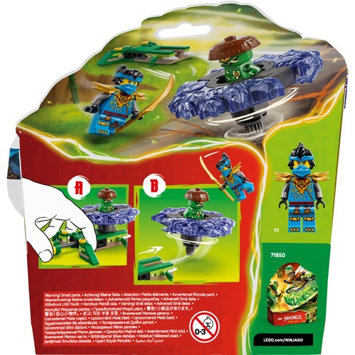 Lego Ninjago Nya Vs. Mutation Monster Spinner 71849 thumbnail 5