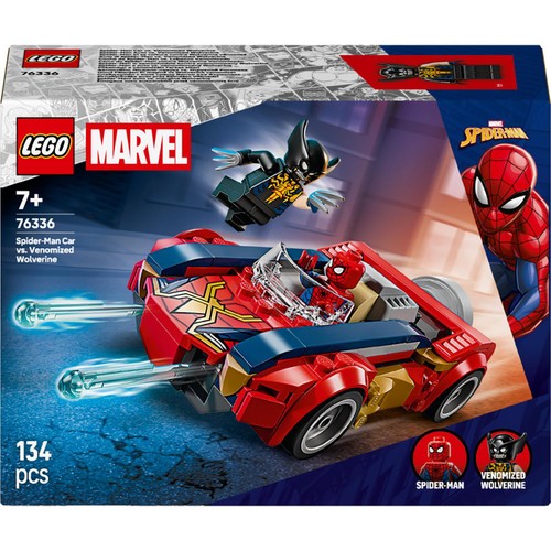 Lego Super Heroes Marvel Spider-Man Car Vs. Venomized Wolverine 76336 thumbnail 3