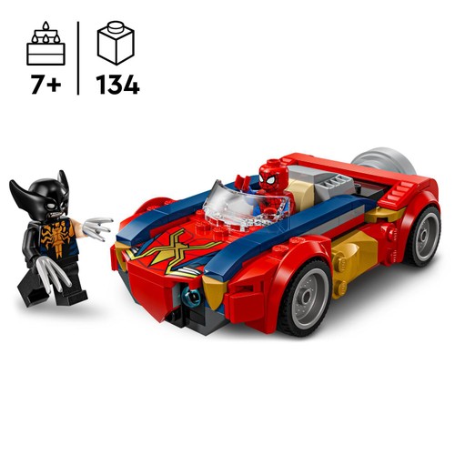 Lego Super Heroes Marvel Spider-Man Car Vs. Venomized Wolverine 76336 thumbnail 4