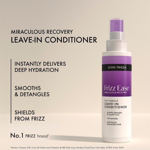 John Frieda Frizz Eaze Miraculous Recovery Leave In Conditioner thumbnail 4