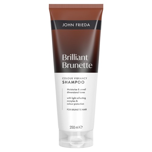 John Frieda Brilliant Brunette Colour Vibrancy Shampoo 250ml