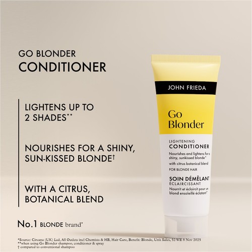 John Frieda Go Blonder Lightening Conditioner thumbnail 4