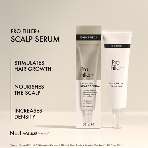 John Frieda Pro Filler + Hair Growth Scalp Serum 50ml thumbnail 3
