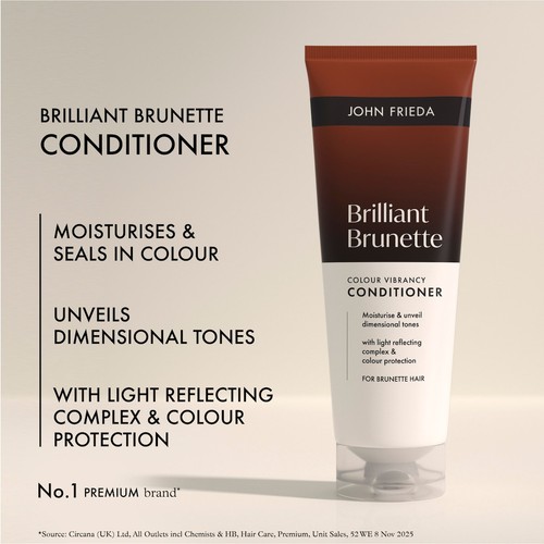John Frieda Brilliant Brunette Conditioner  thumbnail 3