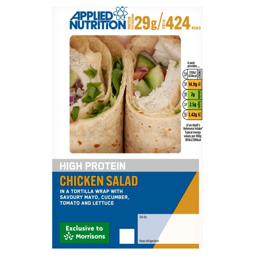 Applied Nutrition High Protein Chicken Salad Wrap 206g thumbnail 2