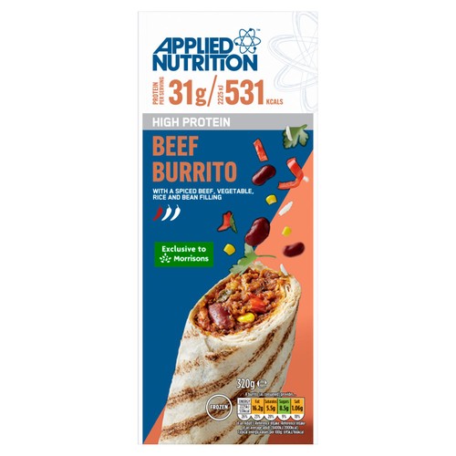Applied Nutrition High Protein Beef Burrito 