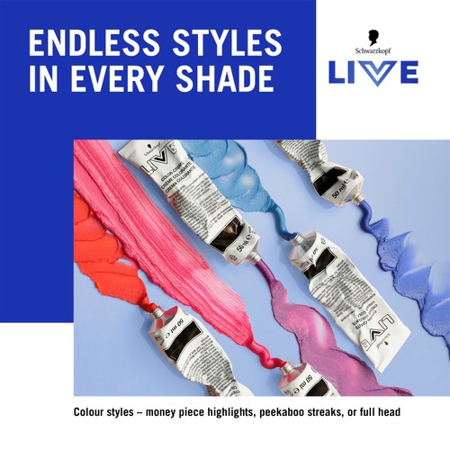 LIVE Colour Moment Semi-Permanent Hair Dye 093 Shocking Pink thumbnail 5