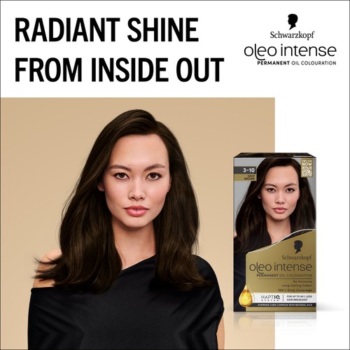 Schwarzkopf Oleo Intense Permanent Hair Dye 3-10 Deep Brown thumbnail 2