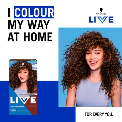 LIVE Intense Colour Permanent Hair Dye 049 Cinnamon Cookie Butter thumbnail 2