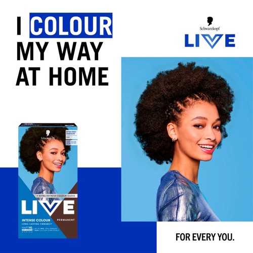 LIVE Intense Colour Permanent Hair Dye 089 Bitter Sweet Chocolate thumbnail 2