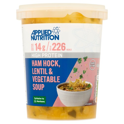 Applied Nutrition High Protein Ham Hock, Lentil & Vegetable Soup 600g