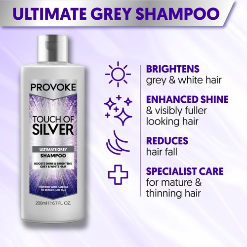 Provoke Touch Of Silver Ultimate Grey Shampoo thumbnail 2