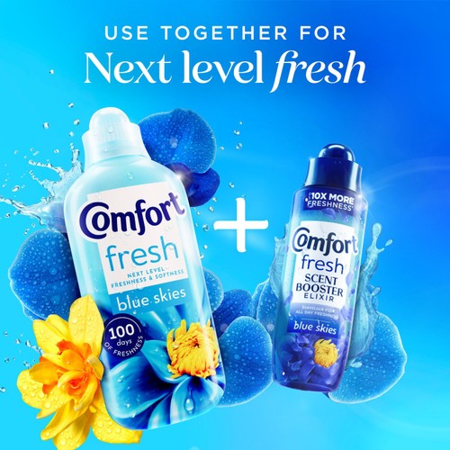 Comfort Fresh Fabric Conditioner Blue Skies 52 Washes thumbnail 4