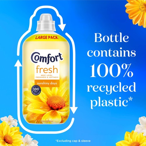 Comfort Fresh Sunshiny Days Fabric Conditioner 52 Washes thumbnail 5
