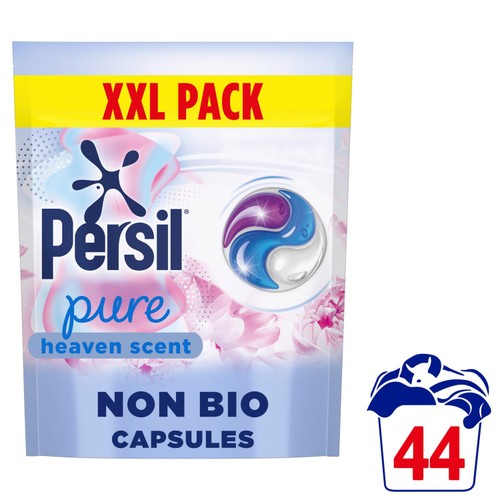 Persil Pure Heaven Scent Non Bio Washing Capsules 44 Washes