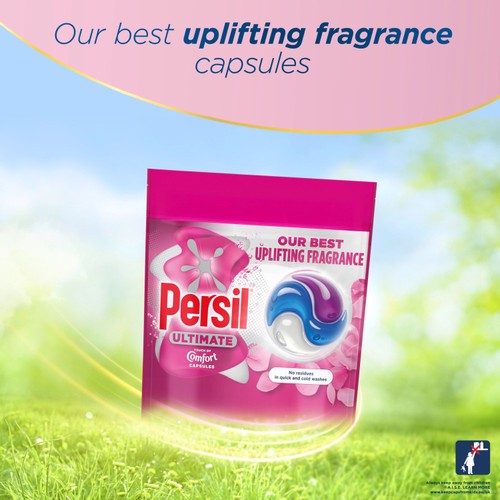 Persil Ultimate Touch Of Comfort Washing Liquid Capsules 44 Washes thumbnail 2