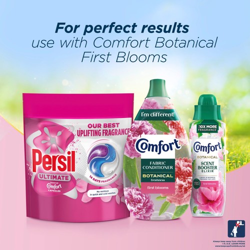 Persil Ultimate Touch Of Comfort Washing Liquid Capsules 44 Washes thumbnail 6