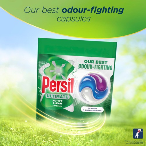 Persil Ultimate Capsules Active Clean 44 Washes thumbnail 6