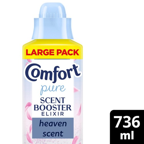 Comfort Pure Scent Booster Elixir Heaven Scent 32 Washes 