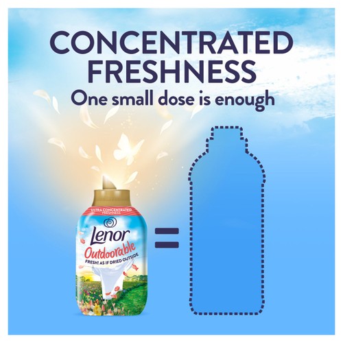 Lenor Outdoorable First Day Of Spring Fabric Conditioner 53 Washes thumbnail 4