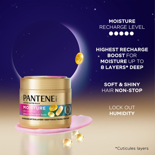 Pantene Moisture Recharge Pro-V Keratin Protect Hair Mask thumbnail 4