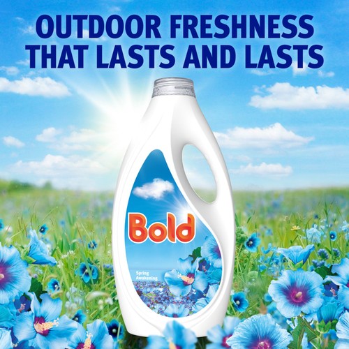 Bold All-In-1 Laundry Liquid Spring Awakening 50 Washes  thumbnail 3