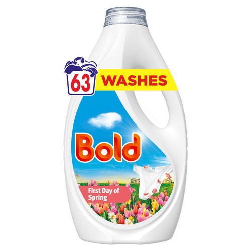 Bold Liquid Detergent First Day Of Spring 63 Washes