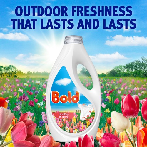 Bold Liquid Detergent First Day Of Spring 63 Washes thumbnail 4