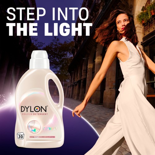 Dylon Light and White Colour Washing Detergent Liquid 30 Washes thumbnail 5