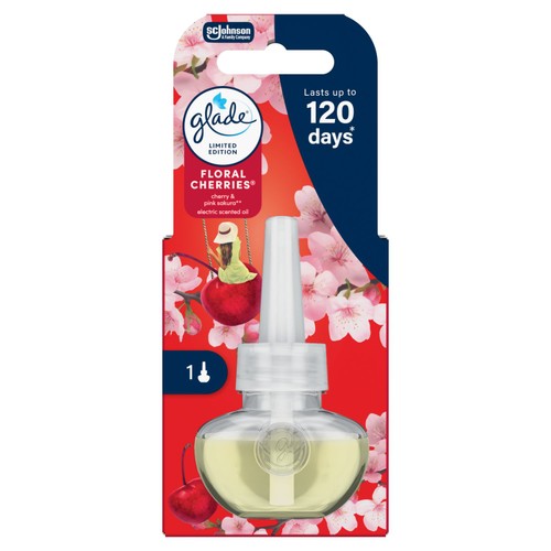 Glade Plug In Electric Refill Floral Cherries