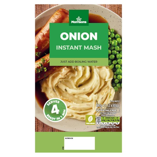 Morrisons Instant Mash Onion 180g