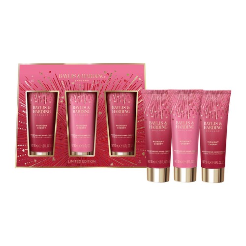 Baylis & Harding Midnight Cherry Luxury Hand Treats Gift Set thumbnail 2