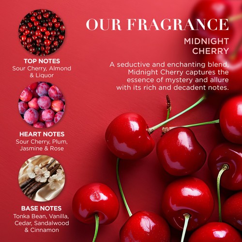 Baylis & Harding Midnight Cherry Luxury Hand Treats Gift Set thumbnail 4