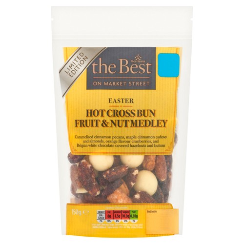 Morrisons The Best Limited Edition Easter Hot Cross Bun Fruit & Nut Medley