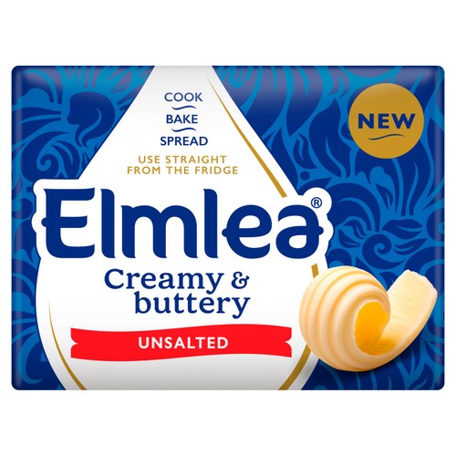 Elmlea Creamy & Buttery Unsalted Block   250g thumbnail 2