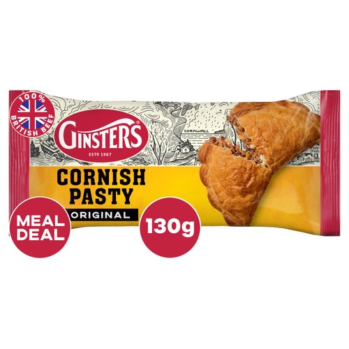 Ginsters Original Cornish Pasty   130g