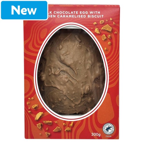 Caramelised Biscuit Easter Egg