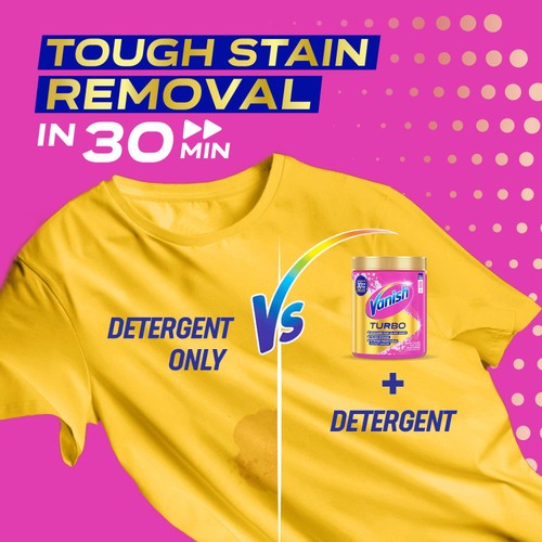 Vanish Turbo Stain Remover Powder thumbnail 3