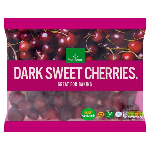 Morrisons Dark Sweet Cherries  300g