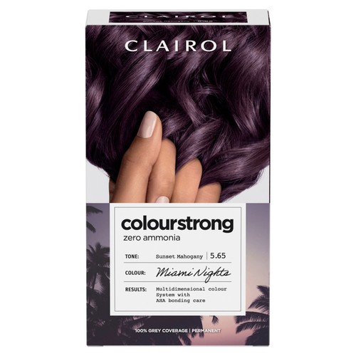 Clairol Colour Strong Permanent Hair Dye 5.65 Miami Nights