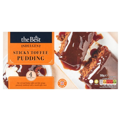 Morrisons The Best Sticky Toffee Pudding 