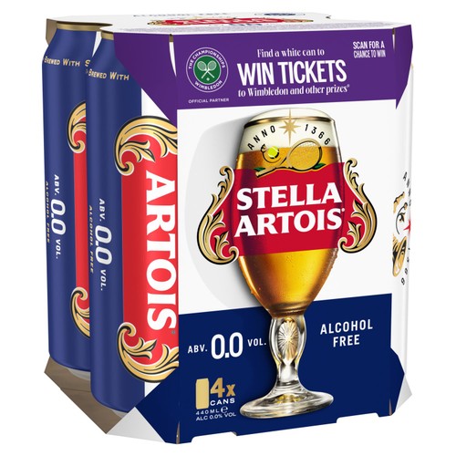 Stella Artois 0% 4X440ML