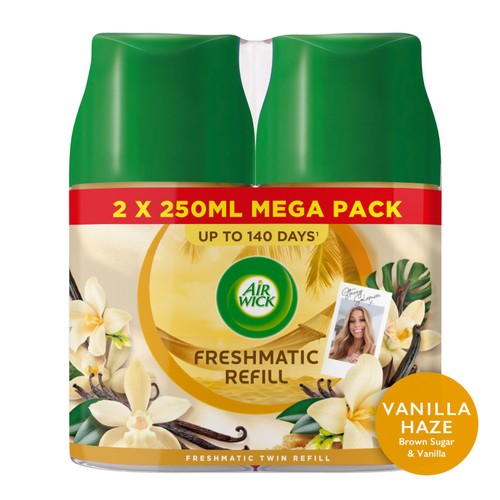 Air Wick Freshmatic Vanilla Haze Twin Refill 