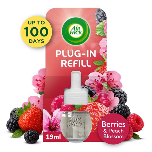 Air Wick Liquid Electrical Berries & Peach Blossom Plug-In Refill