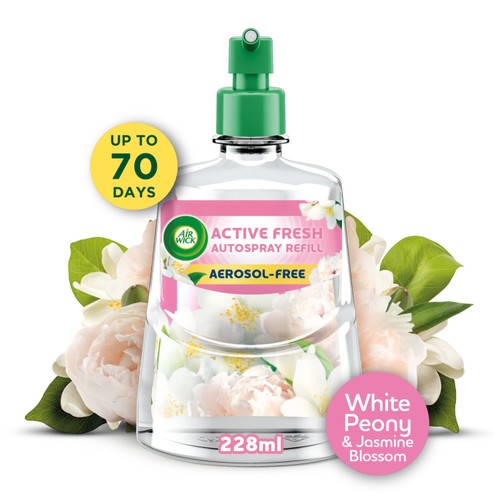 Air Wick Fresh White Peony & Jasmine Blossom 24/7 Active Fresh Refill