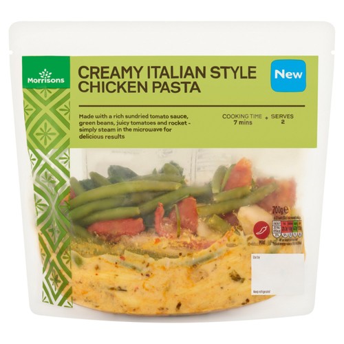 Morrisons Italian Chicken Pasta Fresh Meal Bag for 2 700g