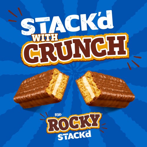Fox's Biscuits Rocky STACK'd Vanilla Cream Flavour Biscuit Bars thumbnail 2